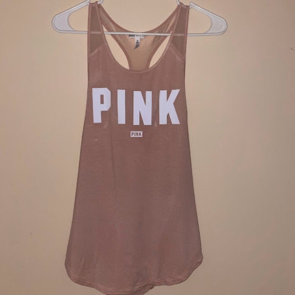 Women's Victoria's Secret PINK pink tank top